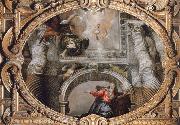 Paolo  Veronese Annunciation oil on canvas